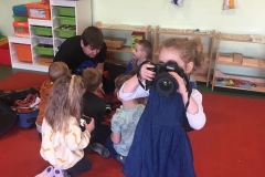 Dzieci z prawdziwymi aparatami!